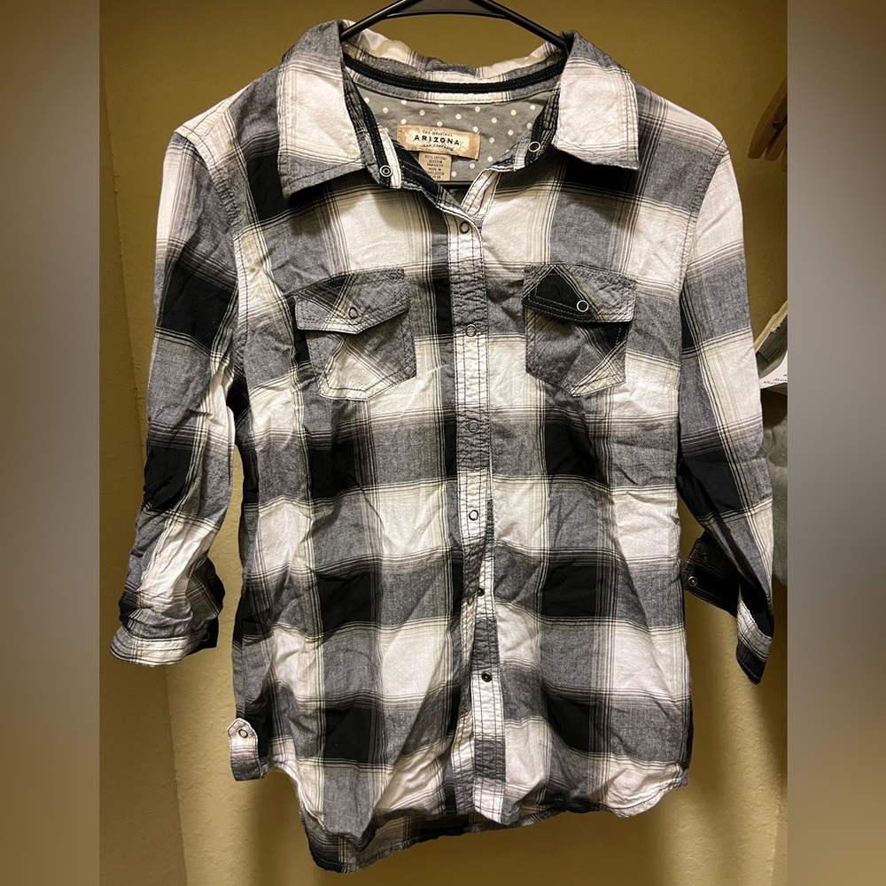 Arizona Jean Company plaid shirt